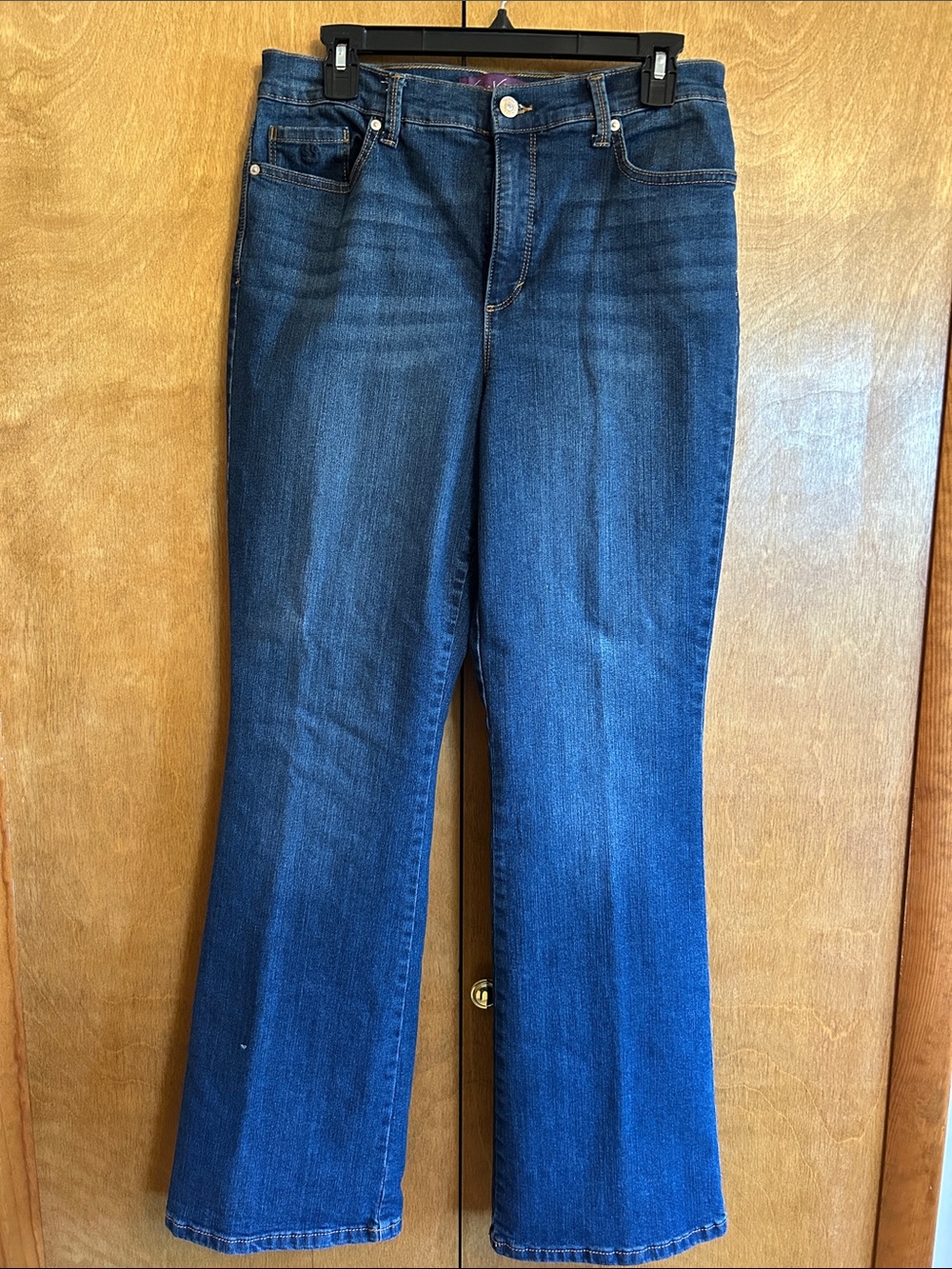 Gloria Vanderbilt Amanda Bootcut Classic Women's Dark Blue Jeans